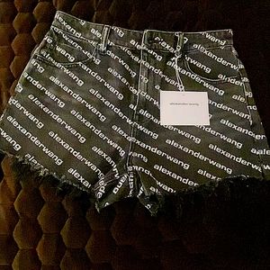 Cute! Cute!! ALEXANDERWANG DENIM SHORTS size 29